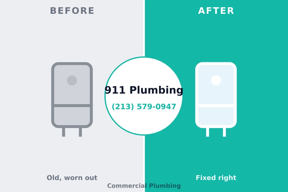 Before and after: plumbing repair Lake Kathryn, FL